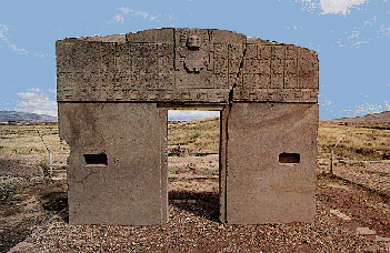 Gateway Of The Sun At Tiahuanaco