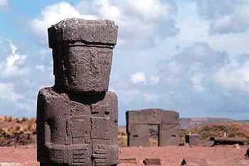 One Of The Idols Showing The Distinctive Features